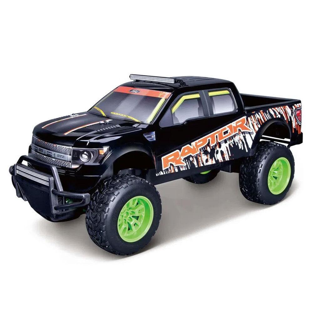 Maisto Tech RC 2018 1:6 Ford F-150 Raptor Remote Control Vehicle Kids Toy 8+ BLK