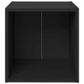 TV Cabinet Black 37x35x37 cm Engineered Wood vidaXL