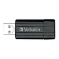 VERBATIM Store'n'Go Pinstripe USB Drive 32GB USB Storage Drive Memory Stick Black