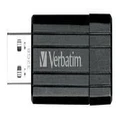 Verbatim Store'n'Go Pinstripe USB Drive 32GB USB Storage Drive Memory Stick (Black) 49064