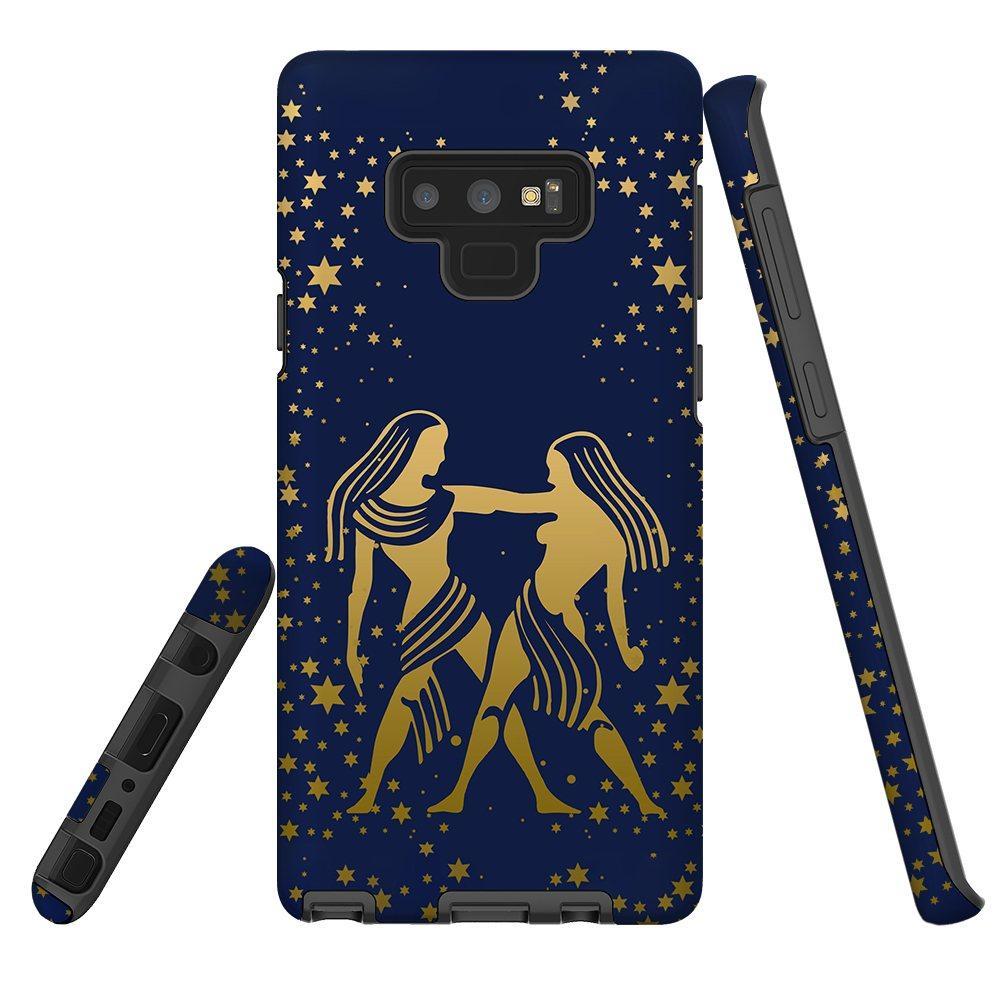 For Samsung Galaxy Note 9 Case, Armor Back Cover, Gemini Drawing
