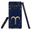 For Samsung Galaxy Note 9 Case, Armor Back Cover, Aries Sign