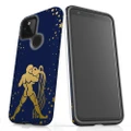For Google Pixel 4a 5G Case, Armor Back Cover, Aquarius Drawing
