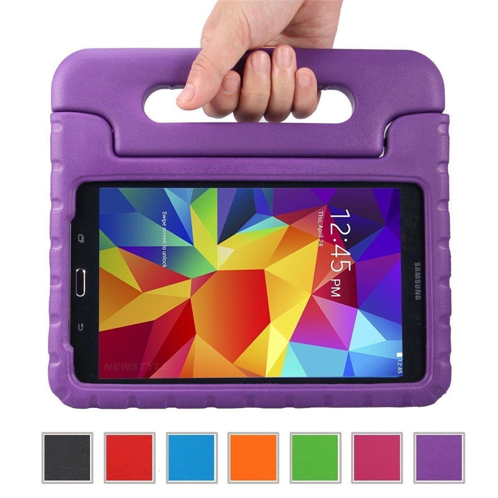 AU Kids Shockproof Case Tablet EVA Cover for Samsung-Galaxy Tab E Lite 7.0" T113-Purple