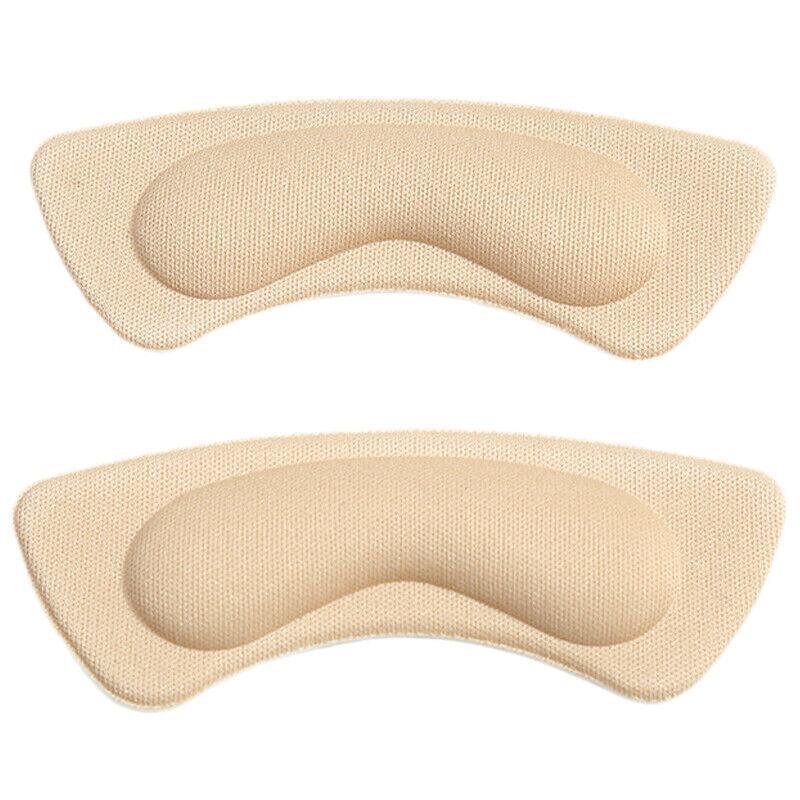 Vicanber Anti-wear Heel Sticker Inserts Insoles Protectors for High Heels Loose Shoe Pads (Beige)