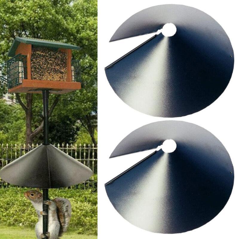 Vicanber Universal Bird Squirrel Baffle Feeder Station Dome Stop Stealing Bird Feed Guard (12 inches)