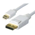 Astrotek 2m Mini DisplayPort DP to DisplayPort DP Converter Cable - Thunderbolt Male to Male DP for MacBook Pro Mac Air Microsoft Surface 2/3/4 AT-MINIDPP-2
