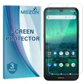 [Set of 3] Nokia 1.3 Ultra Clear Screen Protector Film by MEZON – Case Friendly, Shock Absorption (Nokia 1.3, Clear)