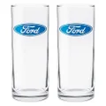 Ford Logo Highball Glasses Set of 2