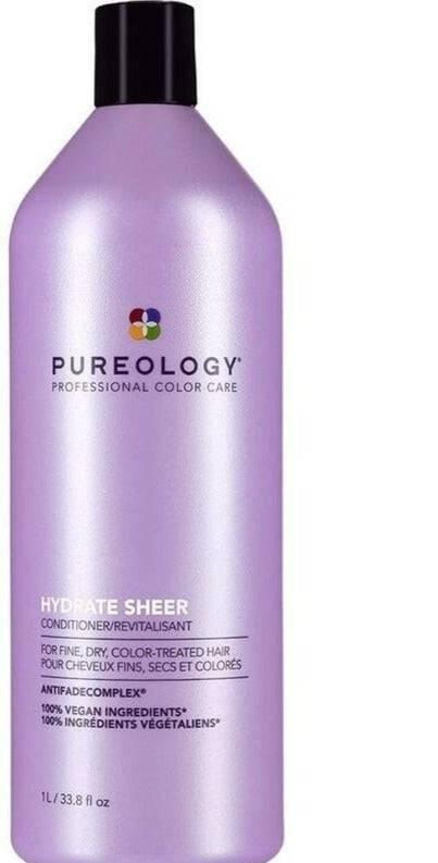 Pureology Hydrate Sheer Conditioner nourishes fine dry, color-treated hair