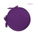 GoodGoods Round Garden Chair Pads Seat Cushion For Outdoor Bistro Stool Patio Home Dining (Purple,Diameter 30 cm)