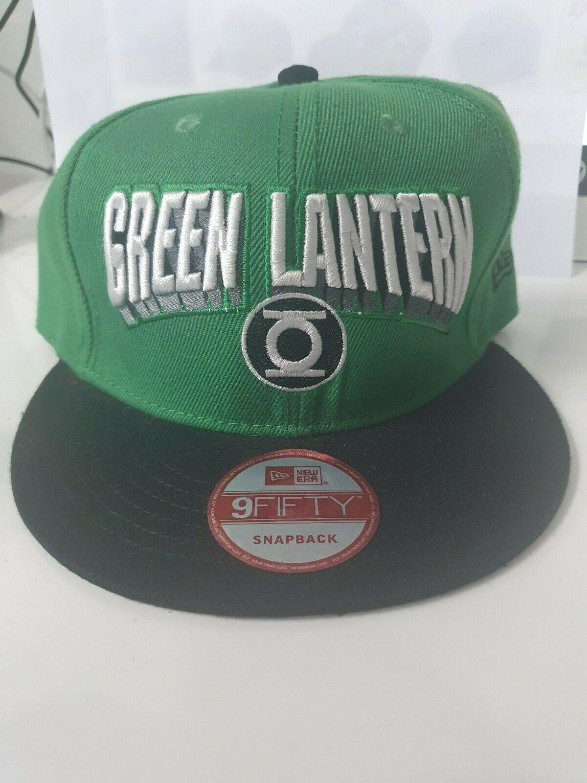 Green Lantern Hat Cap - Snapback - Suit Youth Adult - Free Express
