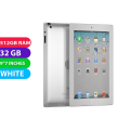 Apple iPad 2 Cellular (32GB, White, Global Ver) - Excellent - Refurbished