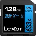 Lexar 128GB SD Card SDHC UHS-I Professional 633x Full HD Camera DSLR TF Memory Card 95MB/s