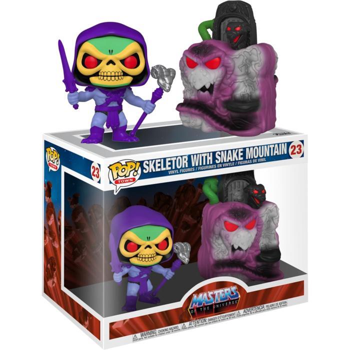 POP Masters of the Universe Skeletor with Snake Mountain