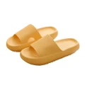 40-41 Yellow Sandals Ultra-Soft Slippers Extra Soft Cloud Shoes Anti-Slip
