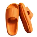 38-39 Orange Sandals Ultra-Soft Slippers Extra Soft Cloud Shoes Anti-Slip