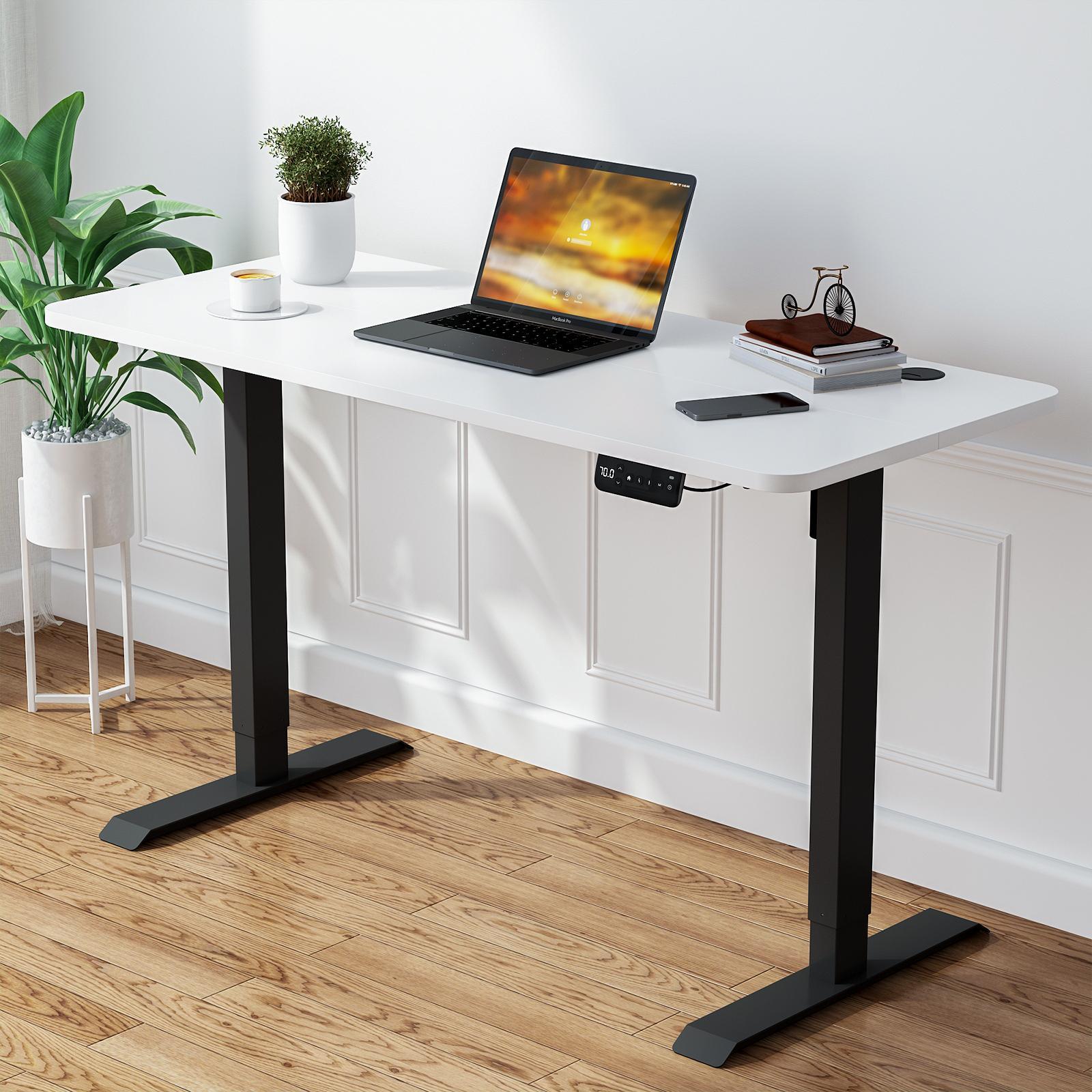 Advwin Electric Standing Desk White 140cm