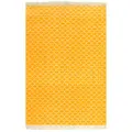Kilim Rug Cotton 160x230 cm with Pattern Yellow vidaXL