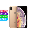 Apple iPhone XS (256GB, Gold, Global Ver) - Excellent - Refurbished