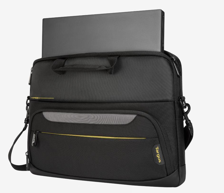 Targus 15.6" CityGear III SlimLit Laptop Case/Laptop/Notebook Bag - Black TSS867GL