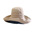 C80 Ladies Black Glue Sunscreen Sun Hat Summer Sun Hat Cover Face Anti-UV Fisherman Hat Wild Big Brim Holiday Travel Hat