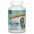 Vitables Chewable Multivitamins with Probiotics & Enzymes for Children, Assorted Fruit Flavours, 120 Vegetarian Tablets