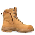 Oliver Mens AT's 150mm LACE UP ZIP SIDED BOOT 55-332Z (Wheat, UK/AU11.5)