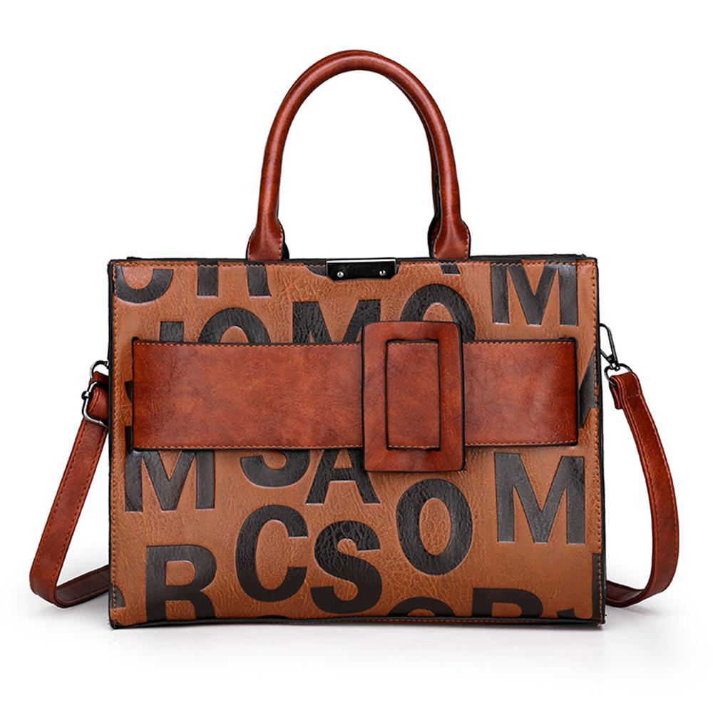 Women's Handbags Designer Pu Leather Belt Shoulder Bags for Women High Quality Ladies Crossbody Hand Tote Bag