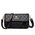 High Quality Pu Leather Shoulder Crossbody Bags for Women Fashion New Messenger Bag Designer All-match Handbag
