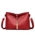 Pu Leather Shoulder Bags For Women New Fashion Concise Casual High Quality Large Capacity Messenger Bag