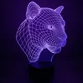 Leopard Style 3D Touch Switch Control Led Light