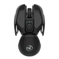 T37 2.4Ghz 1600Dpi 3-Modes Adjustable Wireless Mute Mouse (Black)