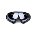 2 Pcs Outdoor riding X400 glasses ski goggles bicycle motorcycle sports windproof goggles tactical protective glasses