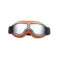 Retro Harley leather goggles, cross-country motorcycle, retro goggles, outdoor riding sports, sand-proof ski goggles