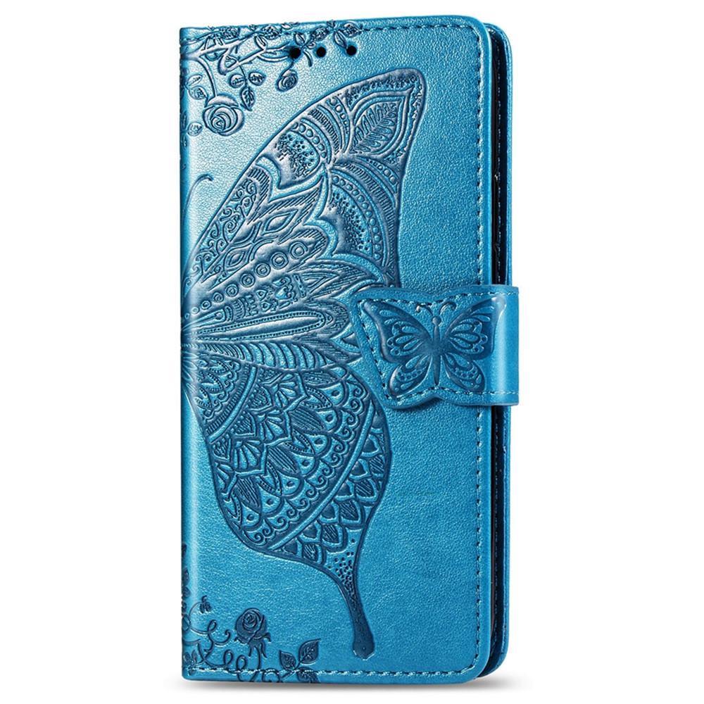 PU Leather Butterfly Embossing Wallet Case For LG K53 With Card Slot