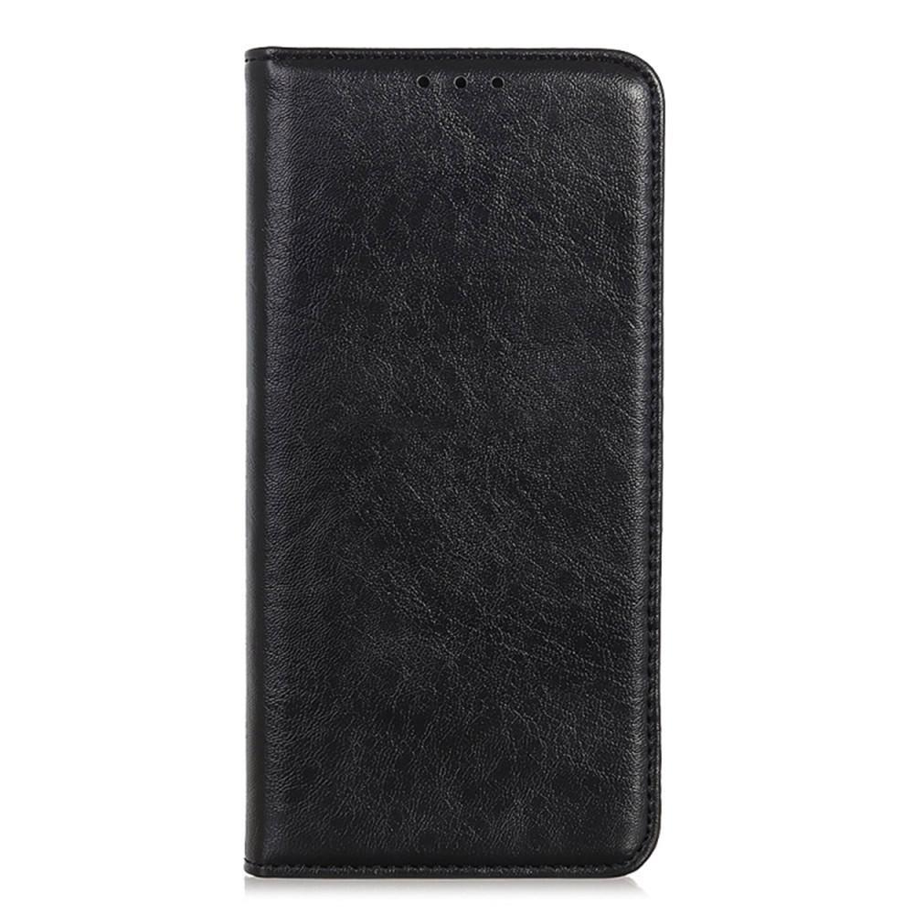 Magnetic Retro Crazy Horse Texture Horizontal Flip Leather Case for LG Q60, with Holder & Card Slots & Wallet (Black)
