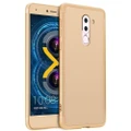 for Huawei Honor 6X PC Three - paragraph Shield 360 Degrees Full Coverage Protective Case Back Cover(Gold)