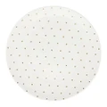 Golden Hearts Dinner Plate (White) - 25.5cm