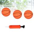 4pcs Sports Goods Set 3 Inflatable Mini Bouncy Basketball