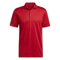 Adidas Mens Polo Shirt (Red) (XXL)