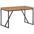 Dining Table 120x60x76 cm Solid Acacia and Mango Wood vidaXL