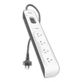 BELKIN 4 - Outlet Surge Protection Strip with 2M Power Cord