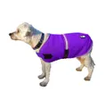 Dog Coat Eureka Polar Fleece Coat Well Fitted 25cm-70cm [Size: 25cm] [Colour: Purple]