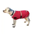 Eureka Polar Fleece Dog Coat Red 25Cm