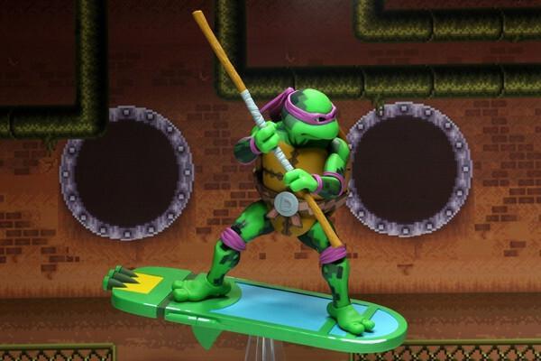 Teenage Mutant Ninja Turtles Turtles in Time 7" Series 01- Slash Action Figure