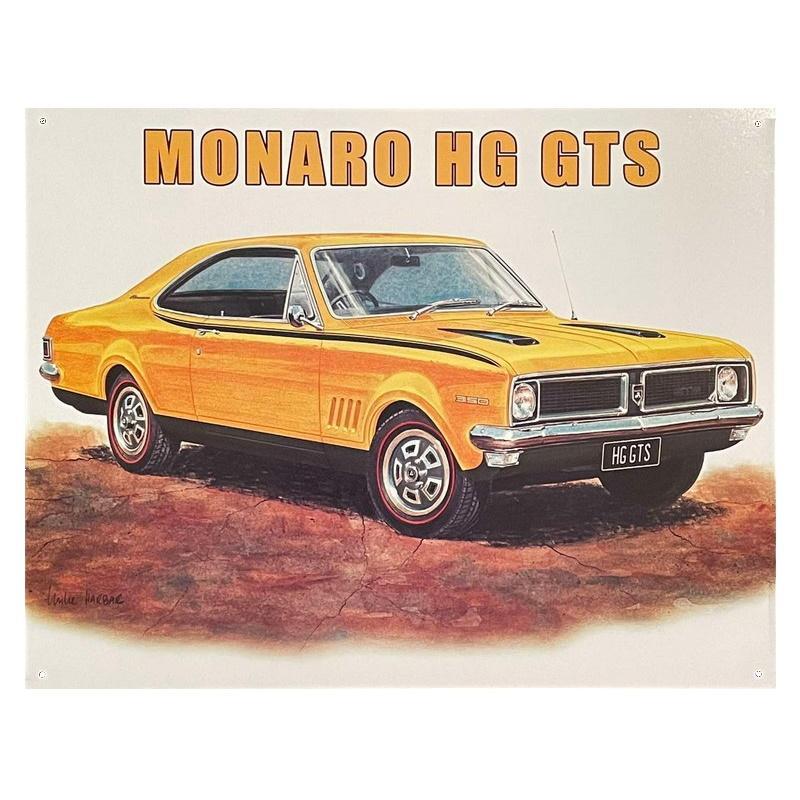 Holden Monaro HG GTS Sign 40.5 x 31.5cm