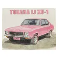 Holden Torana LJ XU-1 Sign 40.5 x 31.5cm