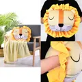 Happy Kids Lion Novelty Cushion/Throw
