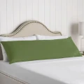 Artex 100% Cotton Body Pillowcase Dark Green